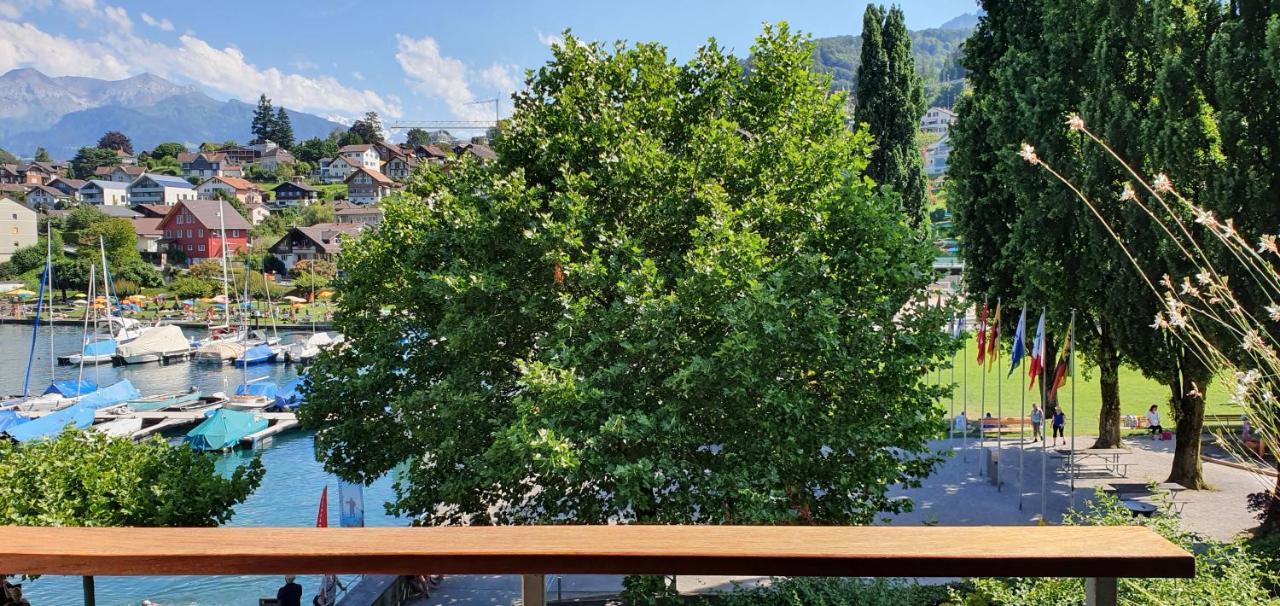 Ferienwohnung Ankerplatz Spiez Extérieur photo