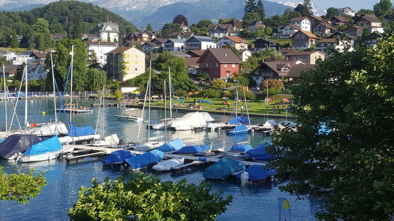 Ferienwohnung Ankerplatz Spiez Extérieur photo